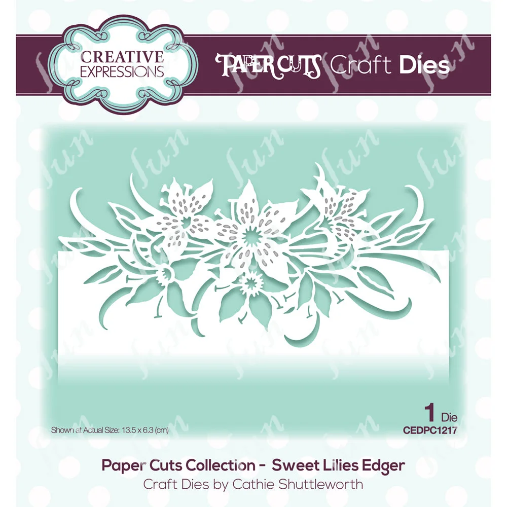 2022 New Sweet Lilies Edger Metal Cutting Dies Handmade Diy Embossing Making Scrapbooking Photo Album Craft Supplies Decoration
2022 New Sweet Lilies Edger Metal Cutting Dies Handmade Diy Embossing Making Scrapbooking Photo Album Craft Supplies Decoration