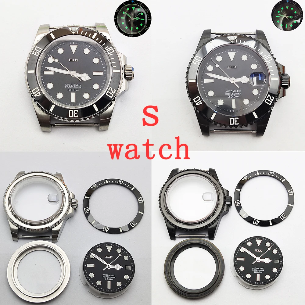 nh35 case nh35 movement 904L stainless steel sapphire glass 40. 5NH36 case super luminous waterproof calendar S dial
nh35 case nh35 movement 904L stainless steel sapphire glass 40. 5NH36 case super luminous waterproof calendar S dial