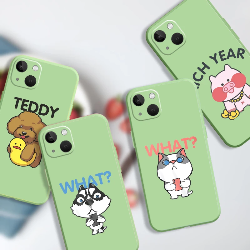 Funny Animal Phone Case for IPhone 13 12 Pro Max 7 8 Plus 11 Mini XS Max X XR SE 2020 6 6s Cartoon Cat Painting Soft Back Cover
Funny Animal Phone Case for IPhone 13 12 Pro Max 7 8 Plus 11 Mini XS Max X XR SE 2020 6 6s Cartoon Cat Painting Soft Back Cover