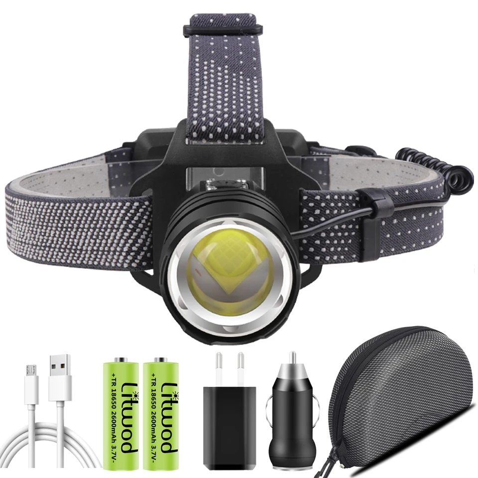 XHP160 Led Powerful Headlamp Zoomable Head Flashlight Lamp Torch 18650 Battery Waterproof for Camping Headlight
XHP160 Led Powerful Headlamp Zoomable Head Flashlight Lamp Torch 18650 Battery Waterproof for Camping Headlight
