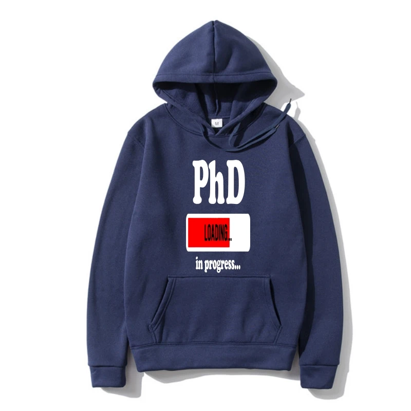 

Funny Men Outerwear Women novelty SweatSweatshir PhD Sweatshir PhD In Progress Doctor Gif cool Outerwear Hoody