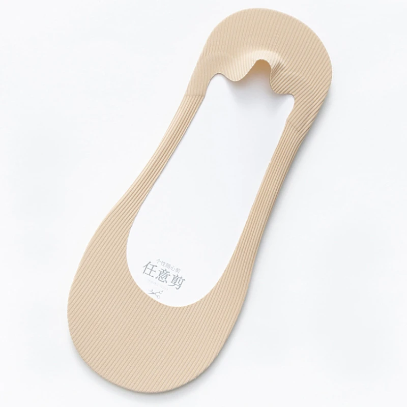 Vertical strip cotton bottom boat socks ladies shallow mouth invisible silicone summer cotton solid color socks
Vertical strip cotton bottom boat socks ladies shallow mouth invisible silicone summer cotton solid color socks
