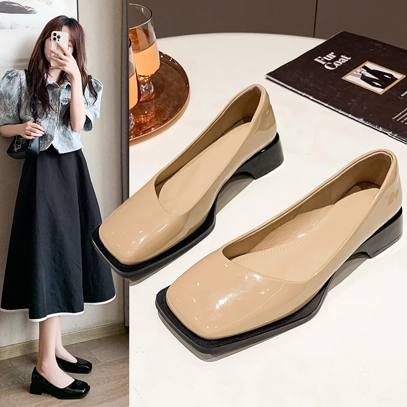 British style small leather shoes women's spring and autumn non-slip shallow mouth shoes elegant office shoes zapatillas mujer
British style small leather shoes women's spring and autumn non-slip shallow mouth shoes elegant office shoes zapatillas mujer