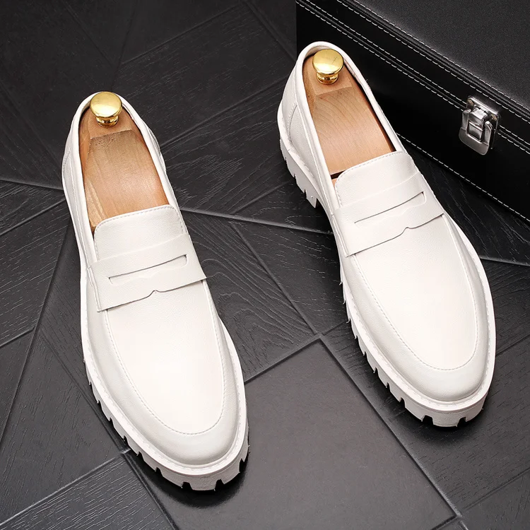 Men's Black White Gentleman Leather Flats 2022 Newest Trend Designer Casual Homecoming Shoes Wedding Dress Prom Party Footwear
Men's Black White Gentleman Leather Flats 2022 Newest Trend Designer Casual Homecoming Shoes Wedding Dress Prom Party Footwear