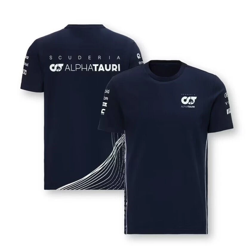 F1 New Scuderia Alpha Tauri Team Jersey Japan Netherlands Commemorative O Neck T-shirt Men's Kid Breathable Casual Short Sleeve
F1 New Scuderia Alpha Tauri Team Jersey Japan Netherlands Commemorative O Neck T-shirt Men's Kid Breathable Casual Short Sleeve