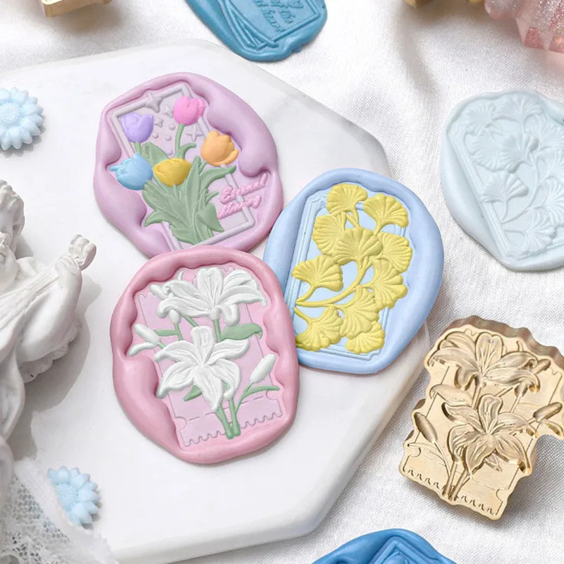 Seal Wax Stamp Flowers Botanical Bookmark Illustration Fire Paint Sealed DIY Outing Handbook Tool New Frosted Embossed Brass
Seal Wax Stamp Flowers Botanical Bookmark Illustration Fire Paint Sealed DIY Outing Handbook Tool New Frosted Embossed Brass