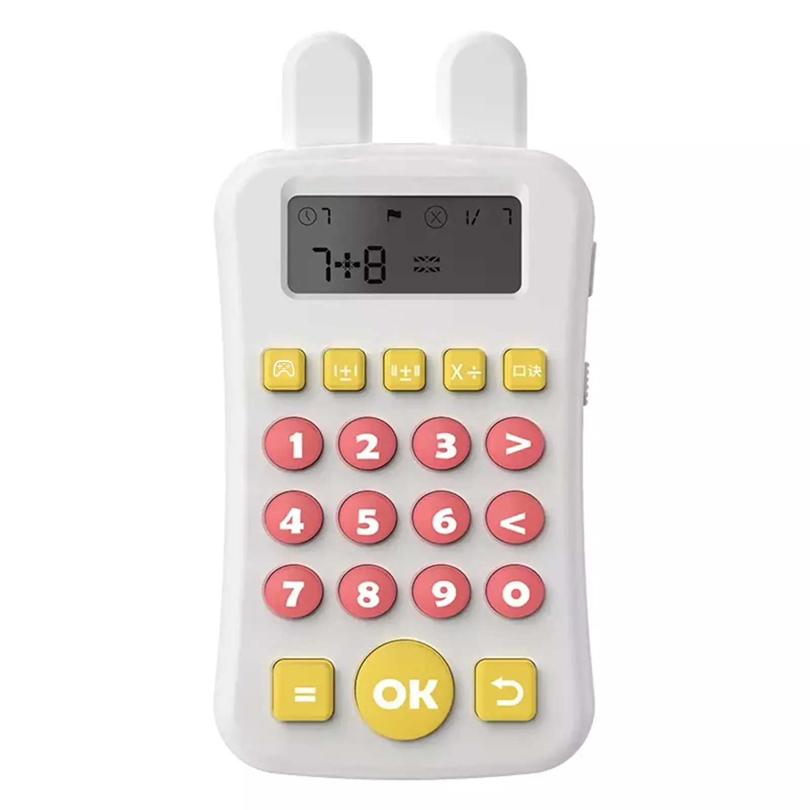 Electronic Children's Arithmetic Practice Mathematical Thinking Training Math Early Education Machine Kids Calculator 3 Color
Electronic Children's Arithmetic Practice Mathematical Thinking Training Math Early Education Machine Kids Calculator 3 Color