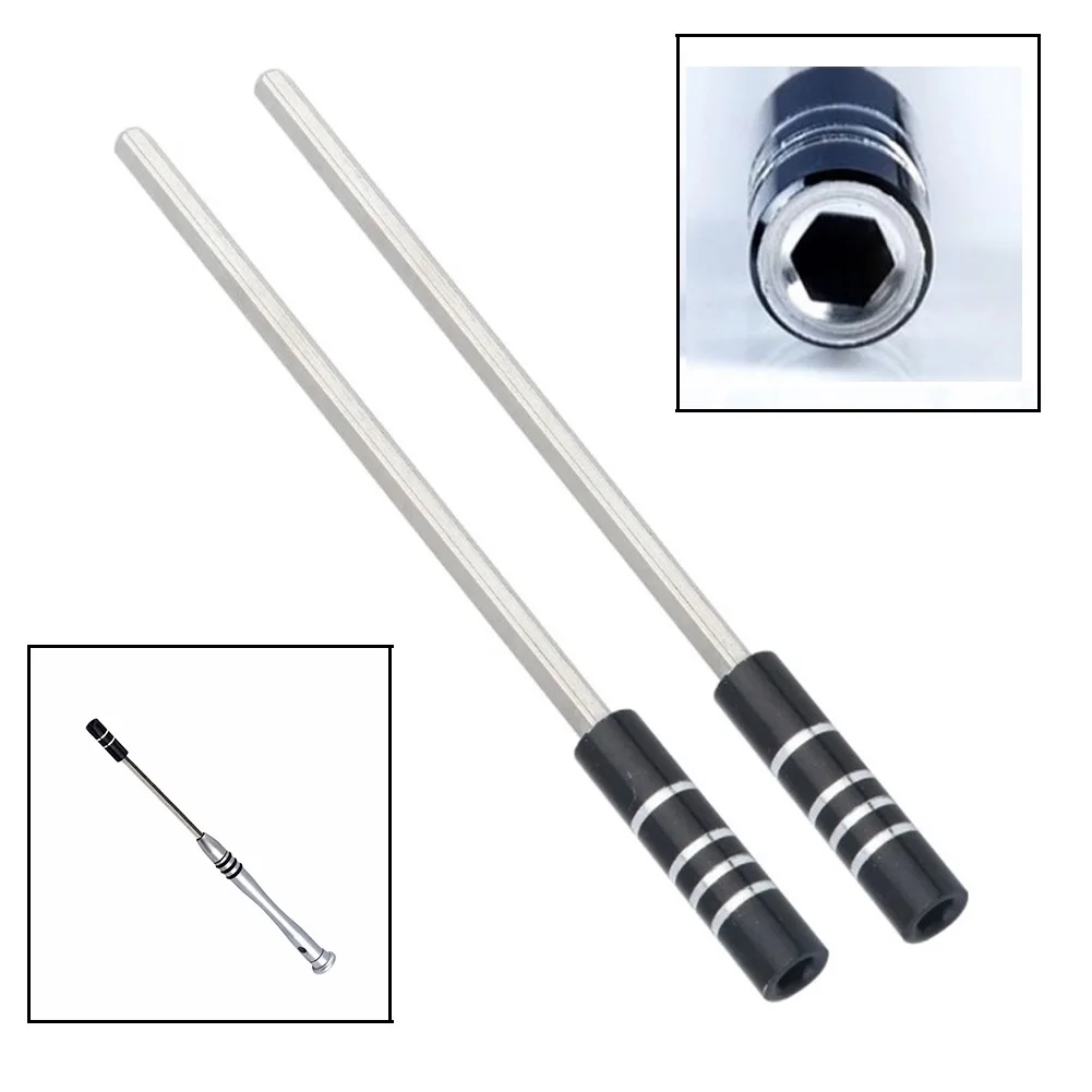 2pcs 123mm Magnetic Metal Shaft Extension Bar Rod 4mm Hex Shank Socket Adapter For 1/8" Screwdriver Bits Power Tool Accessory
2pcs 123mm Magnetic Metal Shaft Extension Bar Rod 4mm Hex Shank Socket Adapter For 1/8" Screwdriver Bits Power Tool Accessory
