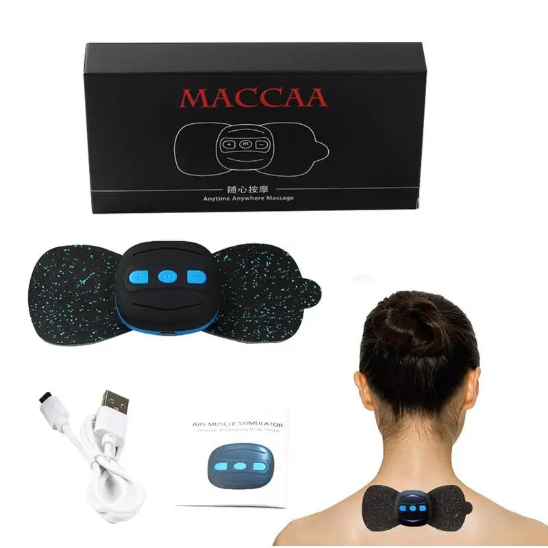 Portable Neck Massager Mini Electric Convenient Intelligent Cervical Massage Stickers Meridian Massager Muscle Relief Pain
Portable Neck Massager Mini Electric Convenient Intelligent Cervical Massage Stickers Meridian Massager Muscle Relief Pain