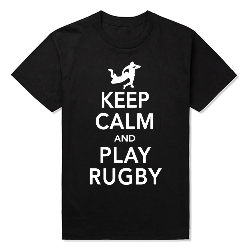 Keep Calm & Play Rugby Funny Unisex Graphic Fashion New Cotton Short Sleeve T Shirts O-Neck Harajuku T-shirt
Keep Calm & Play Rugby Funny Unisex Graphic Fashion New Cotton Short Sleeve T Shirts O-Neck Harajuku T-shirt