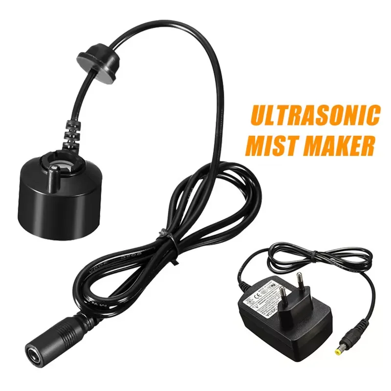 36mm 24V Ultrasonic Humidifier Mist Maker Fogger Nebulizer Water Fountain Pond Atomizer Head Air Humidifier With EU Plug
36mm 24V Ultrasonic Humidifier Mist Maker Fogger Nebulizer Water Fountain Pond Atomizer Head Air Humidifier With EU Plug
