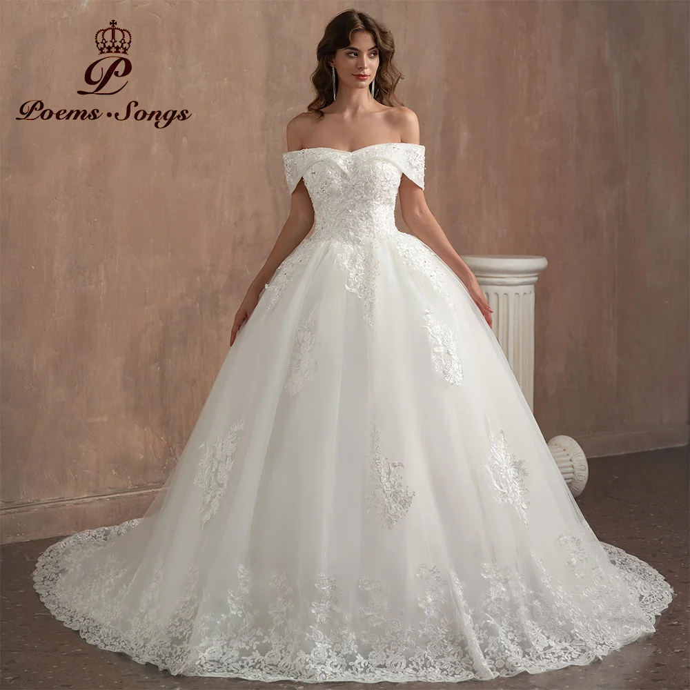 Elegant Ball Gown Lace Wedding Dresses for Women Bridal Gown Vestido De Casamento Vestidos De Novia Wedding Ceremony Dress
Elegant Ball Gown Lace Wedding Dresses for Women Bridal Gown Vestido De Casamento Vestidos De Novia Wedding Ceremony Dress