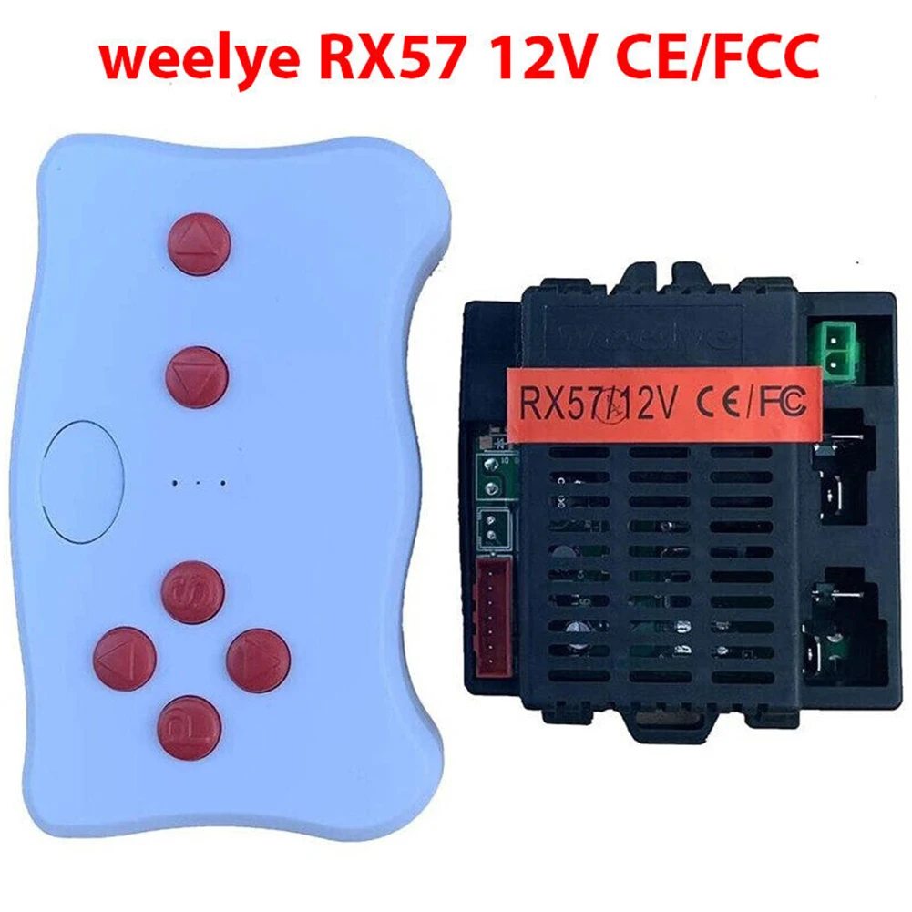 Weelye RX57 6V 12V Receiver CE/FCC Kids Electric Car 2.4G Bluetooth Transmitter High Quality Receiver Car Parts
Weelye RX57 6V 12V Receiver CE/FCC Kids Electric Car 2.4G Bluetooth Transmitter High Quality Receiver Car Parts