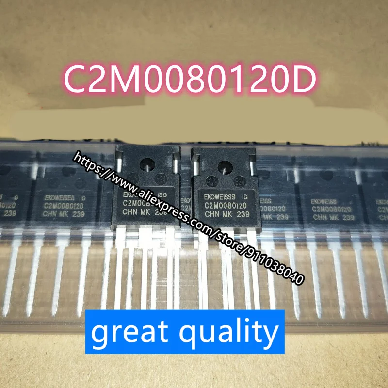 1pcs C2M0080120D C2M0080120 31.6A 1200V SIC Silicon Carbide MOS Tube great quality
1pcs C2M0080120D C2M0080120 31.6A 1200V SIC Silicon Carbide MOS Tube great quality