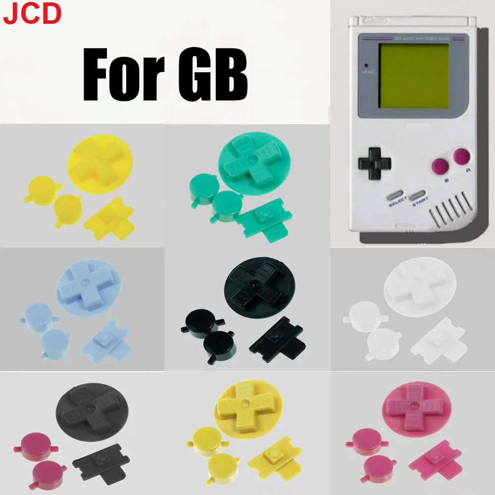 JCD 1set Original quality A B buttons with D-pad Button keys For GB DMG Gameboy Button and Accessory Replacement
JCD 1set Original quality A B buttons with D-pad Button keys For GB DMG Gameboy Button and Accessory Replacement