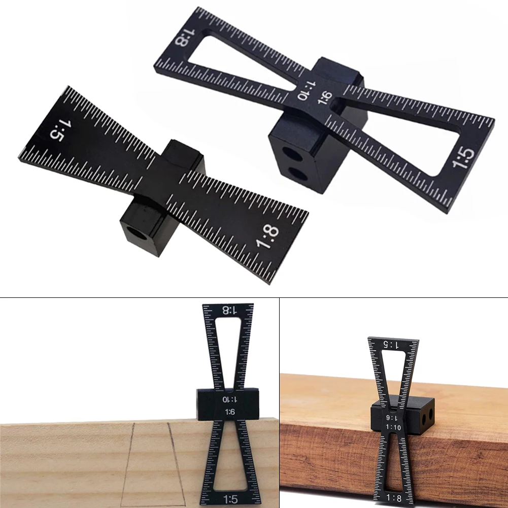 0 Marking Ruler Gauge Gauging Tools Woodworking Dovetail Marker Aluminum Alloy Dovetail Marking Template 1:5 & 1:8
0 Marking Ruler Gauge Gauging Tools Woodworking Dovetail Marker Aluminum Alloy Dovetail Marking Template 1:5 & 1:8
