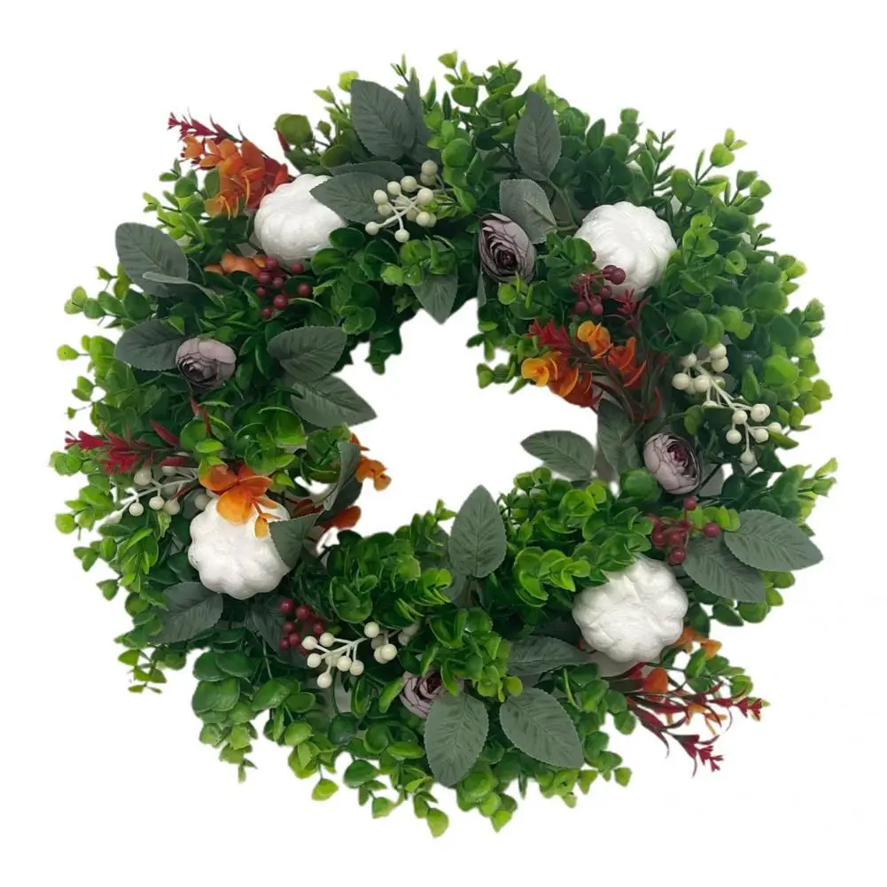 Round Delicate Autumn Pumpkin Front Door Hanging Wreath 2 Sizes Fall Wreath Eye-catching for Home
Round Delicate Autumn Pumpkin Front Door Hanging Wreath 2 Sizes Fall Wreath Eye-catching for Home