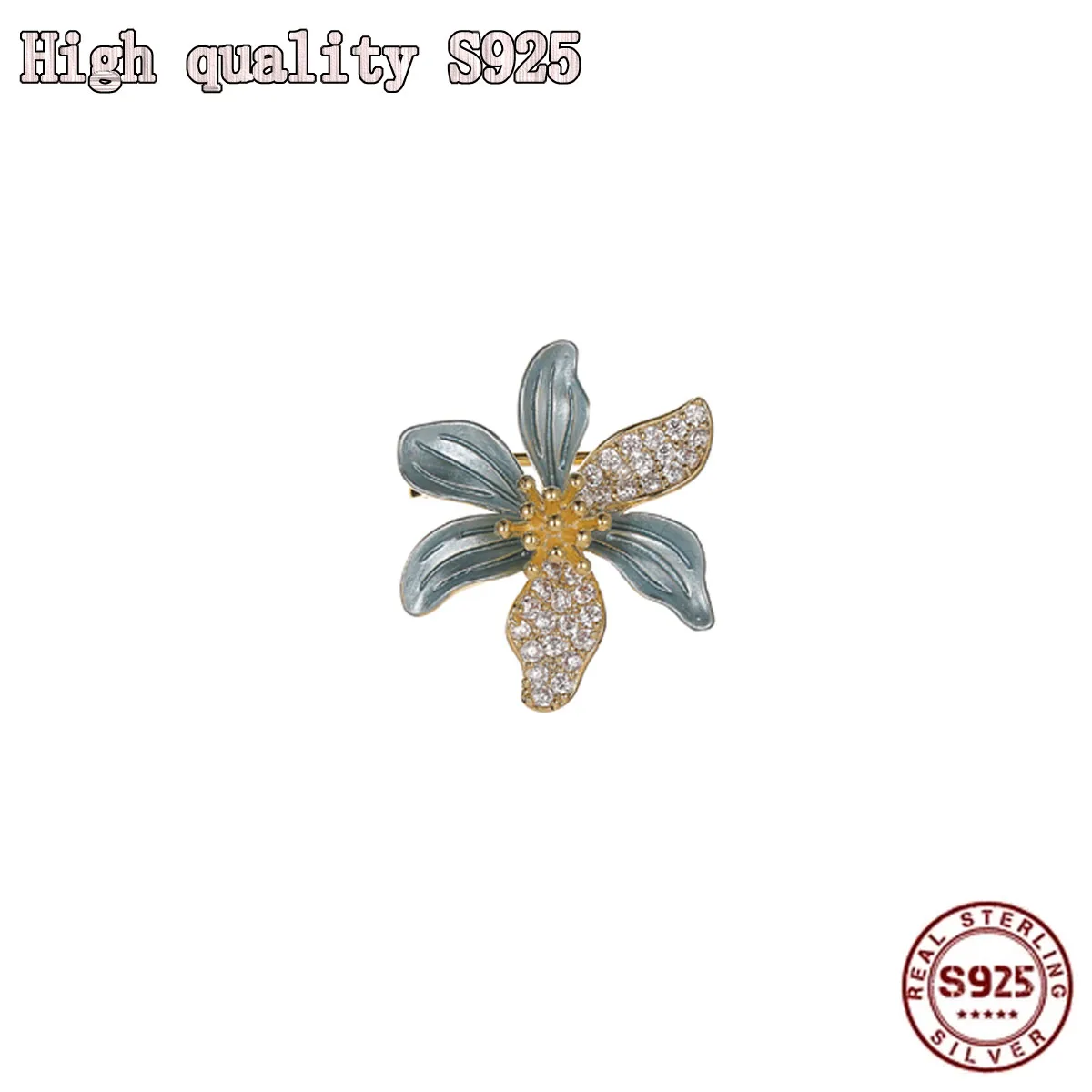 Fashion Jewelry Temperament Small Crystal Flower Lady Brooch Fixed Clothing Accessories Flower Brooch High Quality
Fashion Jewelry Temperament Small Crystal Flower Lady Brooch Fixed Clothing Accessories Flower Brooch High Quality