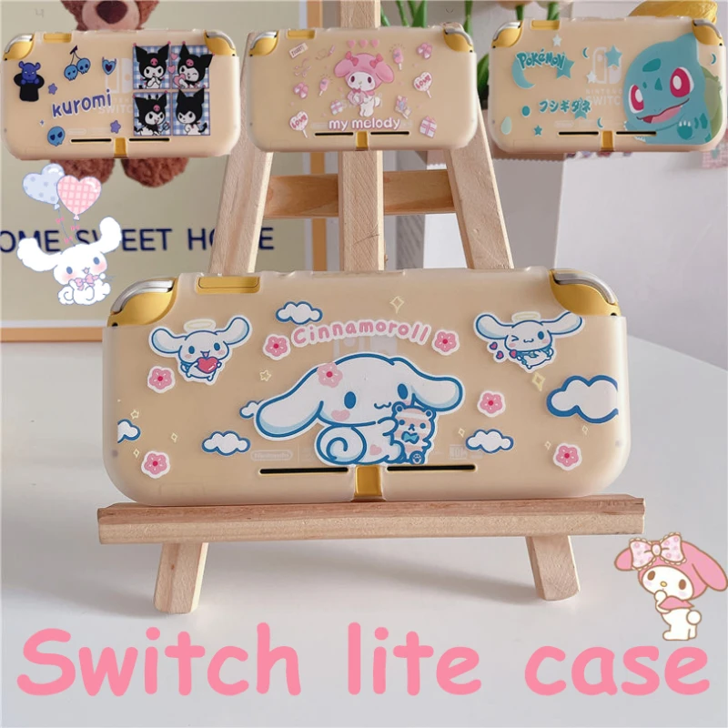 Sanrio Kawaii Cinnamoroll Kuromi моя мелодия, аниме переключатель, милый мультяшный стиль, игровые консоли для Nintendo, аксессуары для включения
Sanrio Kawaii Cinnamoroll Kuromi моя мелодия, аниме переключатель, милый мультяшный стиль, игровые консоли для Nintendo, аксессуары для включения
