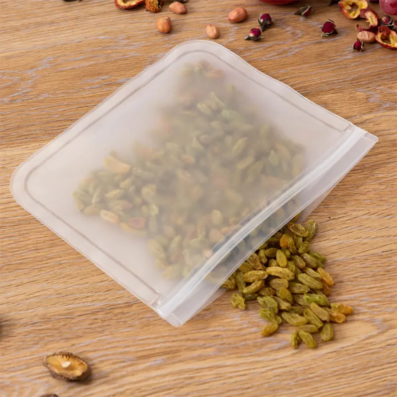 Reusable PEVA Food Storage Bag Stand Up Zip Shut Bag Leakproof Containers Fresh Bag Candy Bag Snacks Fresh Wrap Ziplock Bag
Reusable PEVA Food Storage Bag Stand Up Zip Shut Bag Leakproof Containers Fresh Bag Candy Bag Snacks Fresh Wrap Ziplock Bag