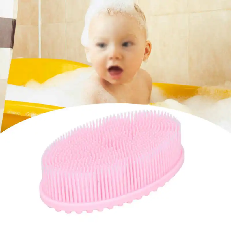 Baby Silicone Body Scrubber Soft Bath Massage Brush Head Scalp Hair Comb Shower Brush Care Tool for Infants
Baby Silicone Body Scrubber Soft Bath Massage Brush Head Scalp Hair Comb Shower Brush Care Tool for Infants