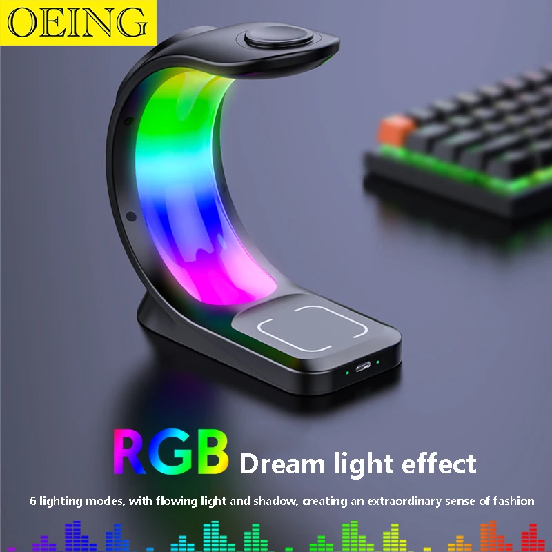 3 in 1 QI Magnetic 15W Wireless Fast Charger For iPhone 15 14 13 12 Pro Max Charging Station for Apple Watch 8 7 6 5 Airpods Pro
3 in 1 QI Magnetic 15W Wireless Fast Charger For iPhone 15 14 13 12 Pro Max Charging Station for Apple Watch 8 7 6 5 Airpods Pro