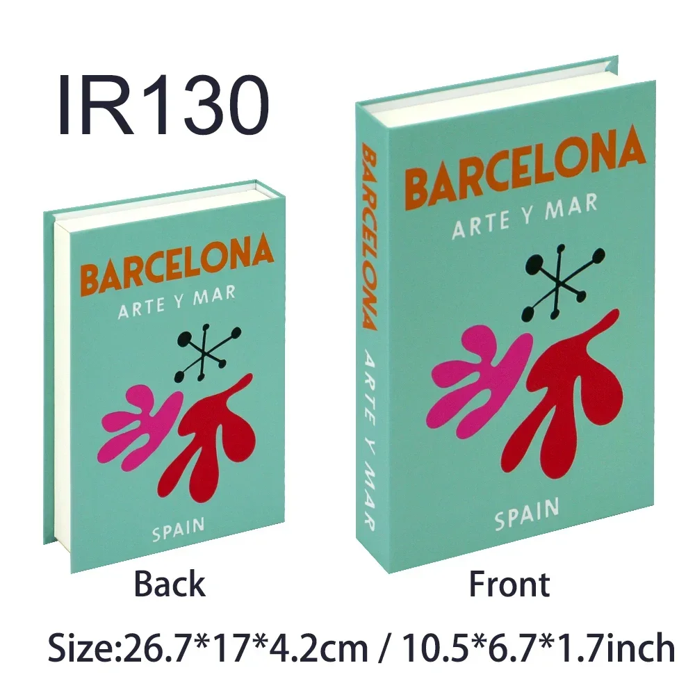 Серия путешествий, украшение для поддельной книги, журнальный столик, гостиная, модная коробка для хранения поддельных книг, украшение, модель комнаты IBIZA CAPRI
Серия путешествий, украшение для поддельной книги, журнальный столик, гостиная, модная коробка для хранения поддельных книг, украшение, модель комнаты IBIZA CAPRI