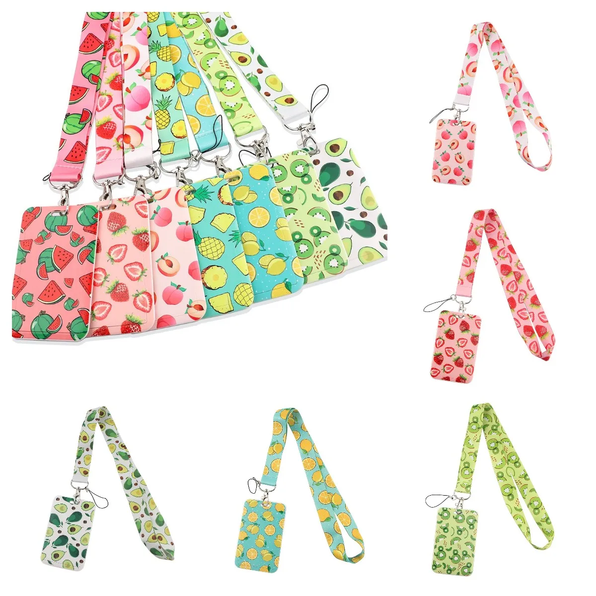 ute Cartoon Fruit Card Holder Women Men CID Credit Bank Card Holder Identity Badge Cards Cover Students Bus Card Case Lanyard
ute Cartoon Fruit Card Holder Women Men CID Credit Bank Card Holder Identity Badge Cards Cover Students Bus Card Case Lanyard