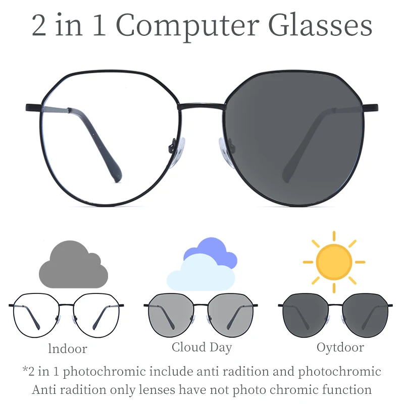Anti Blue Light Glasses Frame Blocking Glasses Women Men Discolor Transparent Computer Eyewear Optical Spectacle Eyeglass Uv400
Anti Blue Light Glasses Frame Blocking Glasses Women Men Discolor Transparent Computer Eyewear Optical Spectacle Eyeglass Uv400