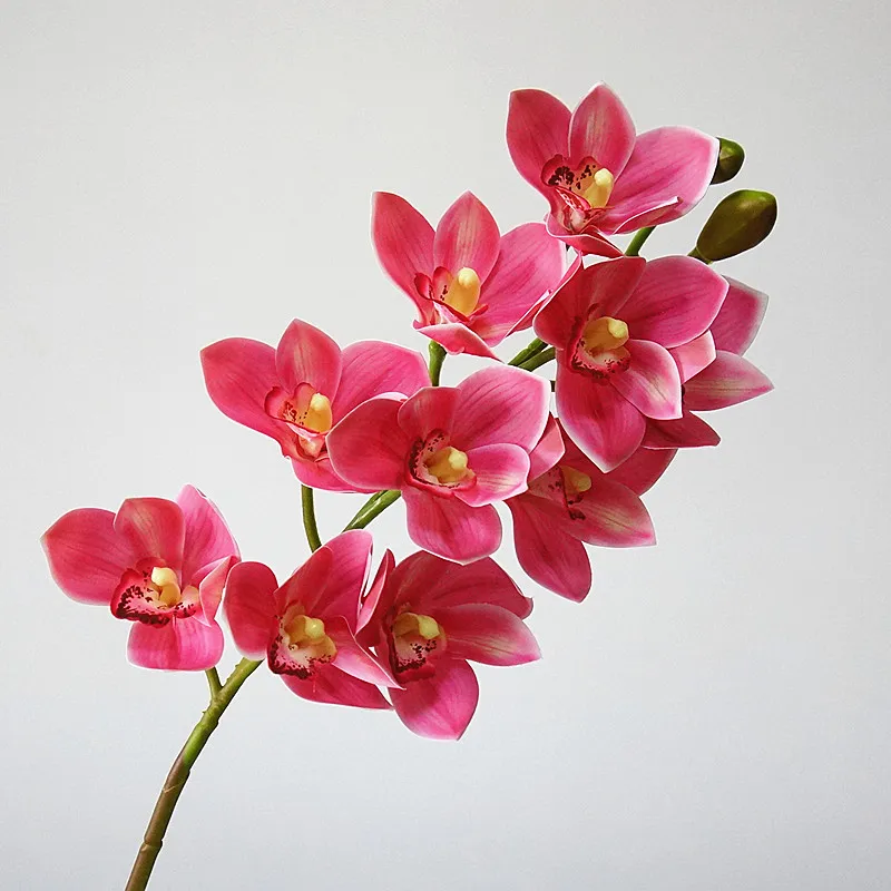 10heads Artificial Flowers Cymbidium Dancing Orchid Home Room Floral Arrangement Decor Wedding Party Plant Wall
10heads Artificial Flowers Cymbidium Dancing Orchid Home Room Floral Arrangement Decor Wedding Party Plant Wall
