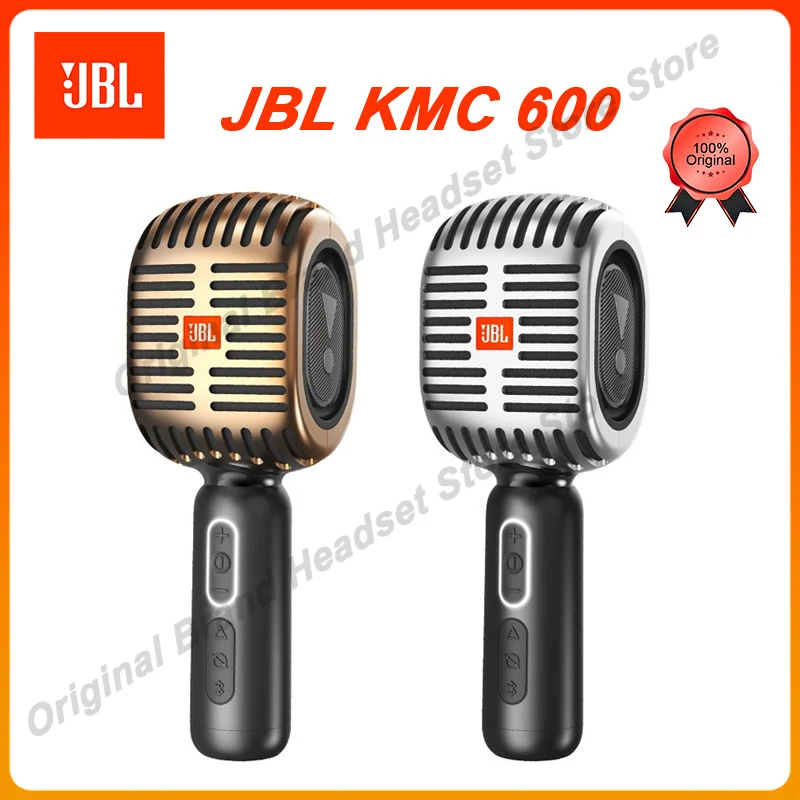 Original JBL KMC 600 Professional Karaoke Microphone Bluetooth Wireless Speaker Microphone for Phone Handheld Dynamic Mic
Original JBL KMC 600 Professional Karaoke Microphone Bluetooth Wireless Speaker Microphone for Phone Handheld Dynamic Mic