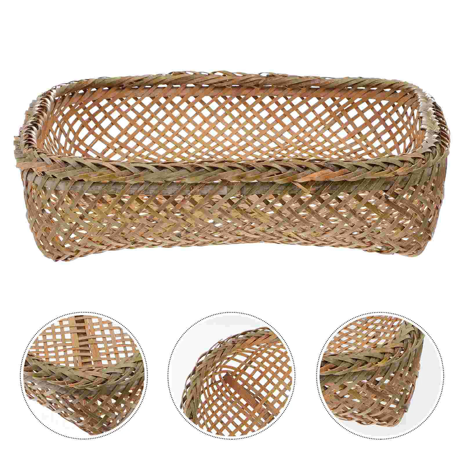Kitchen Woven Baskets Household Bamboo Pantry Wicker Storage Bins Containers Fruit Rattan Belly Countertop
Kitchen Woven Baskets Household Bamboo Pantry Wicker Storage Bins Containers Fruit Rattan Belly Countertop