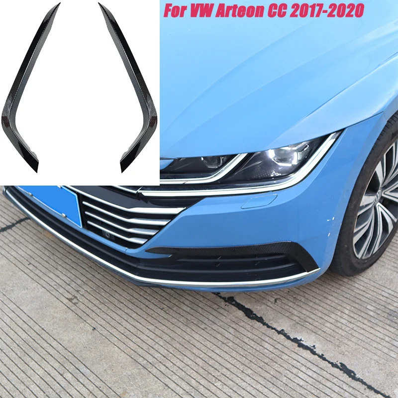 Car Front Bumper Splitter Spoiler Side Canards Flags Wind Knife Stickers Trim Cover For VW Arteon CC 2017 ~ 2021 Sports R-line
Car Front Bumper Splitter Spoiler Side Canards Flags Wind Knife Stickers Trim Cover For VW Arteon CC 2017 ~ 2021 Sports R-line