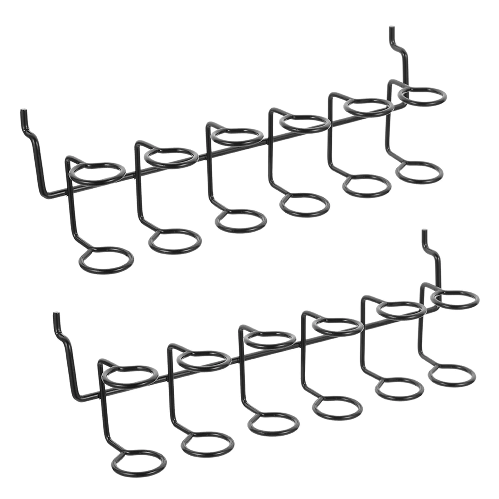 2 Pcs Pegboard Screwdriver Holder Black Pegs Metal Hooks Iron Accessory Holders Garage Tool Organizer
2 Pcs Pegboard Screwdriver Holder Black Pegs Metal Hooks Iron Accessory Holders Garage Tool Organizer