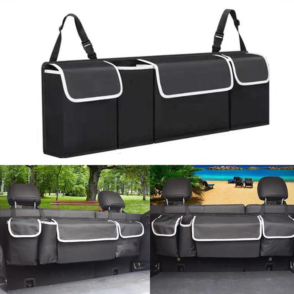 Car Trunk Organizer Adjustable Hanging Backseat Storage Bag High Capacity Multi-use Oxford Automobile Seat Back Organizers
Car Trunk Organizer Adjustable Hanging Backseat Storage Bag High Capacity Multi-use Oxford Automobile Seat Back Organizers