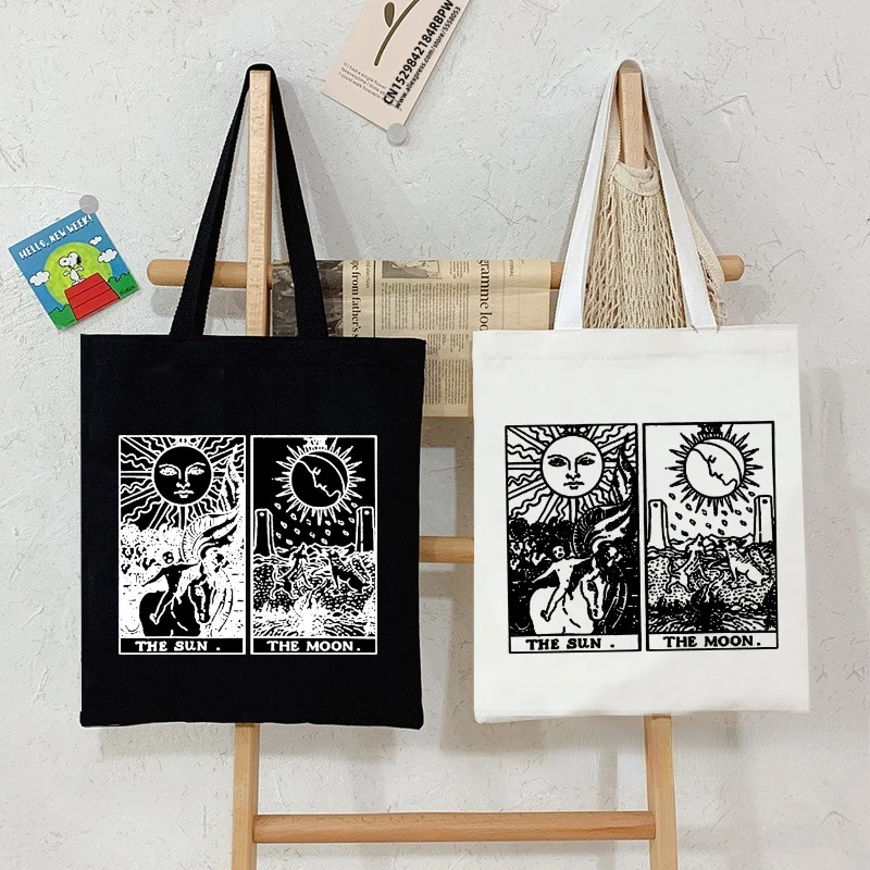 Sun Myth Canvas Tote Bag Casual Women Bag Hip Hop Shoulder Bag Girl Harajuku Vintage Cartoon Shopper Bags Large Capacity Bolsos
Sun Myth Canvas Tote Bag Casual Women Bag Hip Hop Shoulder Bag Girl Harajuku Vintage Cartoon Shopper Bags Large Capacity Bolsos