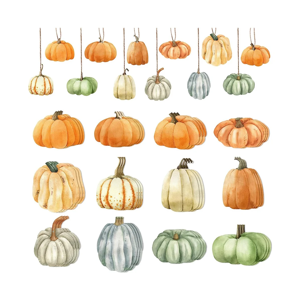 36Pcs Fall Wooden Pumpkin Hanging Ornaments Thanksgiving Harvest Small Hanging Signs Halloween Pumpkin Decorations
36Pcs Fall Wooden Pumpkin Hanging Ornaments Thanksgiving Harvest Small Hanging Signs Halloween Pumpkin Decorations