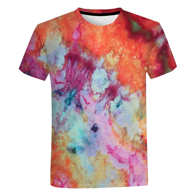 Summer New 3D Printing Paint Splatter Tie Dye T Shirt Men and Women Oversized Casual Loose T Shirt Fashion Harajuku Street Top
Summer New 3D Printing Paint Splatter Tie Dye T Shirt Men and Women Oversized Casual Loose T Shirt Fashion Harajuku Street Top
