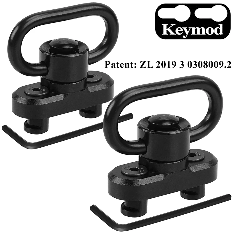 Original Keymod QD Sling Swivel Adapter Two Points Quick Release Mount 1-1/4inch 1.25inch 35MM Loop
Original Keymod QD Sling Swivel Adapter Two Points Quick Release Mount 1-1/4inch 1.25inch 35MM Loop
