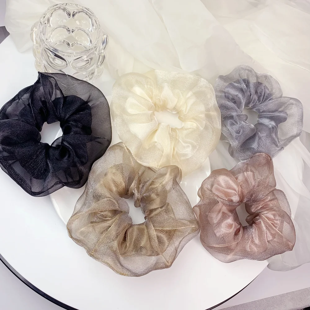 High-end Personality, Beautiful, Simple Double-layer Soft Mesh Satin Large Intestine Hair Ring Tied Hair Girl Hair Accessories
High-end Personality, Beautiful, Simple Double-layer Soft Mesh Satin Large Intestine Hair Ring Tied Hair Girl Hair Accessories