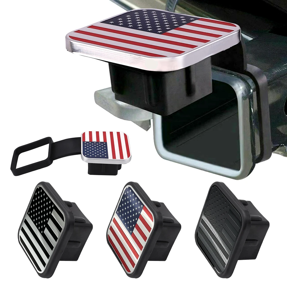 Trailer Hitch Cover 2" Tow Rear Receiver Plug Cover USA Flag Emblem Hitch Cover for Toyota Ford Jeep Chevrolet Nissan Dodge Ram
Trailer Hitch Cover 2" Tow Rear Receiver Plug Cover USA Flag Emblem Hitch Cover for Toyota Ford Jeep Chevrolet Nissan Dodge Ram