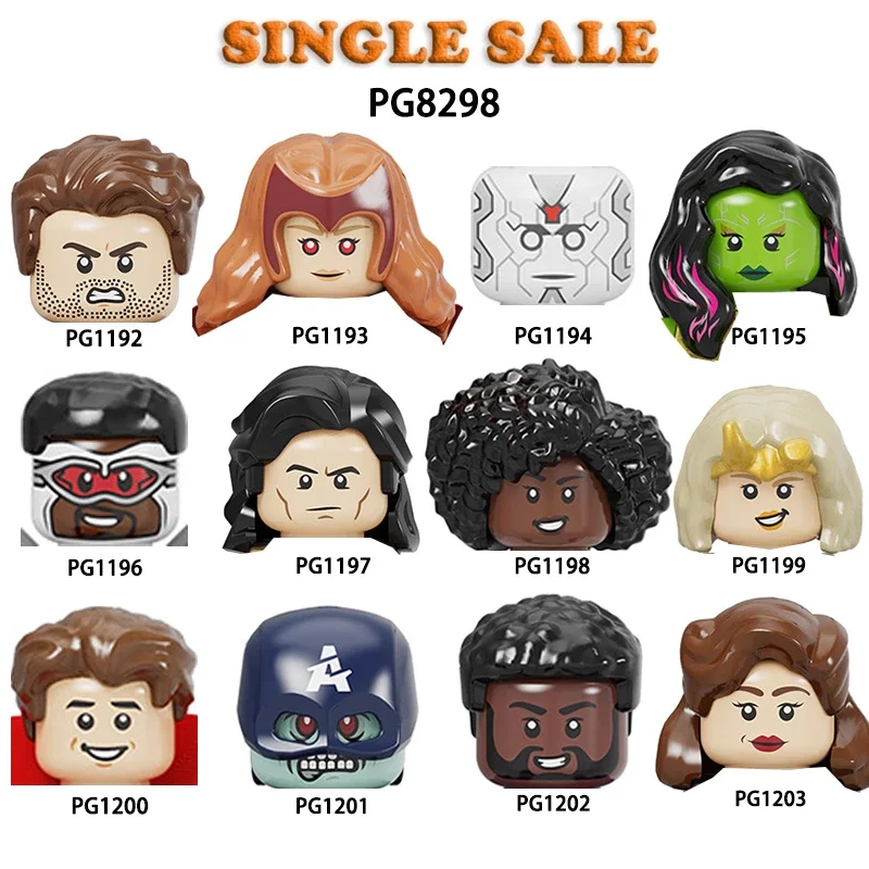 1PCS Single Figures Head accessories Building Blocks toys children Series-140 KT1057 PG8298
1PCS Single Figures Head accessories Building Blocks toys children Series-140 KT1057 PG8298