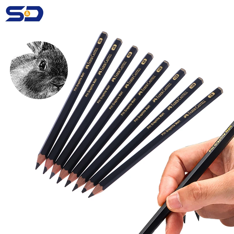 

Профессиональный карандаш для набросков, художественная ручка ручной росписи, Графитовые карандаши, письменные принадлежности для рисования HB 2B 4B 6B 8B 10B 12B 14B