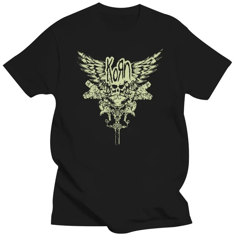 Man Clothing Korn Skull Wings Girls Juniors Black T Shirt New Band Merch Customize Tee Shirt
Man Clothing Korn Skull Wings Girls Juniors Black T Shirt New Band Merch Customize Tee Shirt