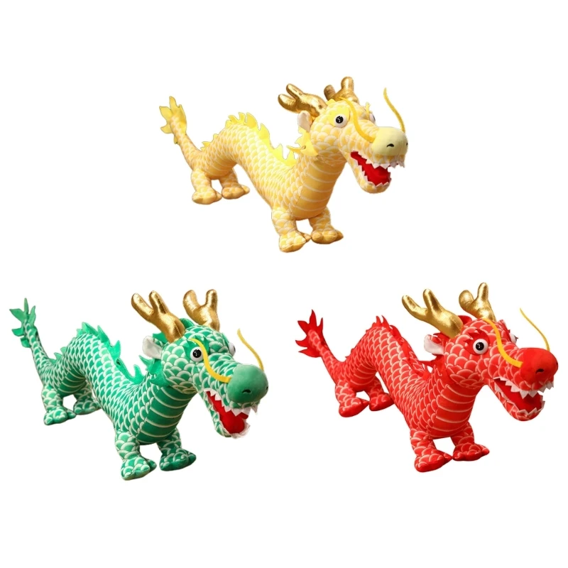 Cartoon Dragon Stuffed Animals Party Gift Toy Spring Festival Chinese New Year Decoration Large Dragon Handcrafts
Cartoon Dragon Stuffed Animals Party Gift Toy Spring Festival Chinese New Year Decoration Large Dragon Handcrafts