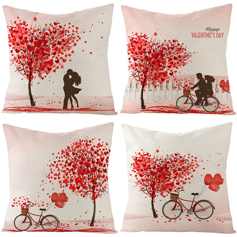 Love Tree Pillow Cases Print Valentines Day Throw Waist Pillow Cover Wedding Bed Pillowcase Polyester Cushion Cover Home Decor
Love Tree Pillow Cases Print Valentines Day Throw Waist Pillow Cover Wedding Bed Pillowcase Polyester Cushion Cover Home Decor