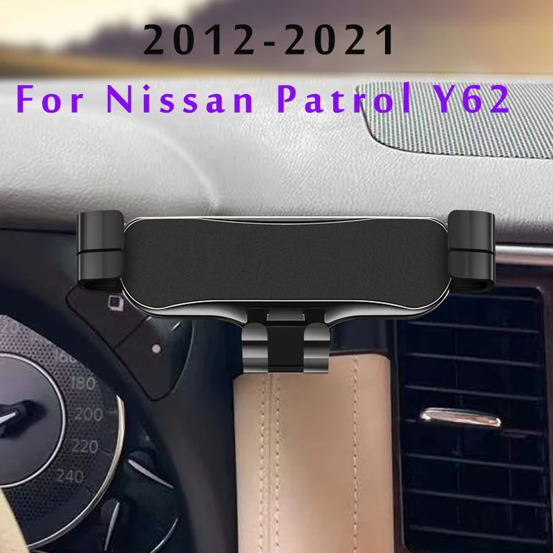 LHD Car Mobile Phone Holder Special Air Vent Stand GPS Gravity Navigation Bracket For Nissan Patrol Y62 2012-2021 Accessories
LHD Car Mobile Phone Holder Special Air Vent Stand GPS Gravity Navigation Bracket For Nissan Patrol Y62 2012-2021 Accessories