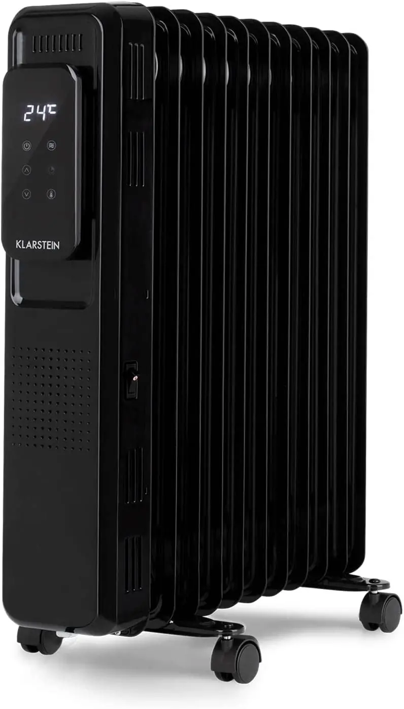 Ölradiator Elektroheizung 2720 W Leistung bis 54 m² Temperaturbereich 7-35 °C 24-h-Timer für On-/Off-Funktion Digital Displa
Ölradiator Elektroheizung 2720 W Leistung bis 54 m² Temperaturbereich 7-35 °C 24-h-Timer für On-/Off-Funktion Digital Displa