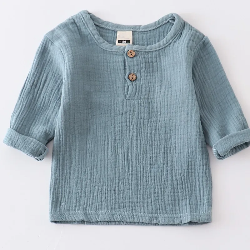 Baby Organic Cotton T-shitrs Newborn Toddlers Boys Tops Casual Spring Summer Cute Soft Muslin Clothes 0-6Years Soft T Shirt
Baby Organic Cotton T-shitrs Newborn Toddlers Boys Tops Casual Spring Summer Cute Soft Muslin Clothes 0-6Years Soft T Shirt