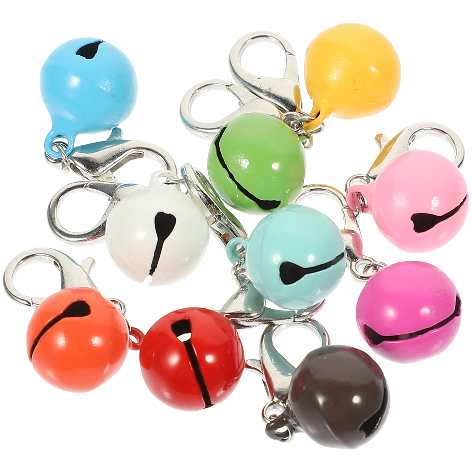 10 Pcs Pet Collar Bell Hanging Dog Bells Decorative Delicate Accessories Metal Compact
10 Pcs Pet Collar Bell Hanging Dog Bells Decorative Delicate Accessories Metal Compact